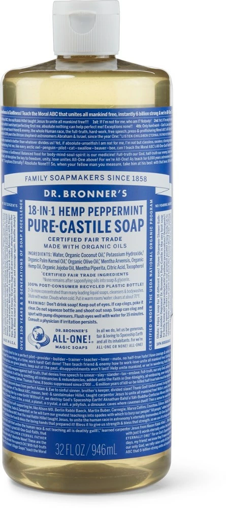 Dr. Bronner's Organic Liquid Soap - 32 oz. 3 Dr. Bronner's Organic Liquid Soap - 32 oz. - Image 3