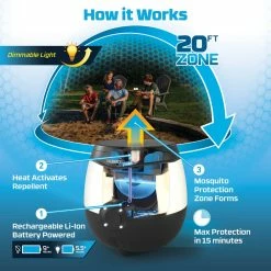 Thermacell EL55 Rechargeable Mosquito Repeller and Glow Light -Cheap Health & Safety Store 06d0f6e8 5e23 491d b559 97f8c2beb731