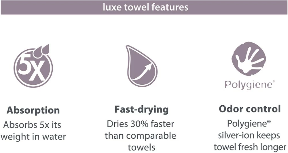 PackTowl Luxe Towel 7 PackTowl Luxe Towel - Image 7