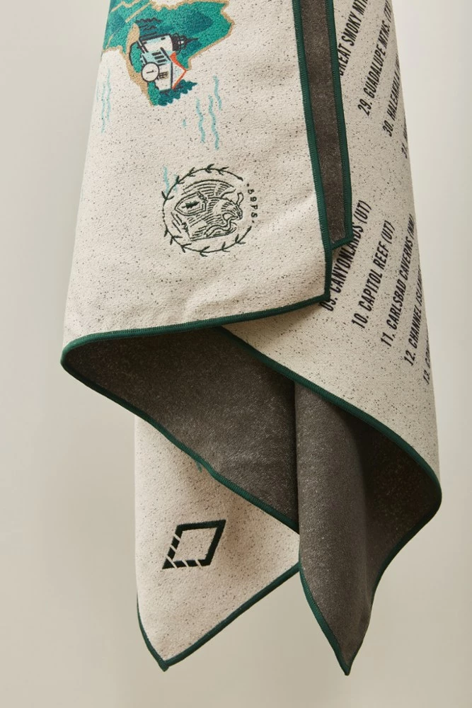 Nomadix National Parks Maps Original Towel 5 Nomadix National Parks Maps Original Towel - Image 5
