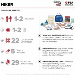 Adventure Medical Kits Mountain Series Hiker Medical Kit 19 Adventure Medical Kits Mountain Series Hiker Medical Kit -Cheap Health & Safety Store 13a058a6 3f49 4a16 aefc bea5a640ef51