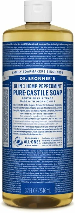 Dr. Bronner's Organic Liquid Soap - 32 oz.