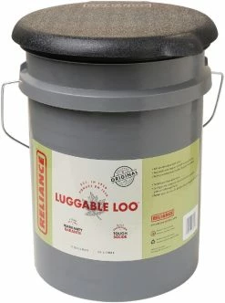 Reliance Luggable Loo Portable Toilet with Metal Handle -Cheap Health & Safety Store 2fc73074 520f 45f6 9420 5b8598d1a203
