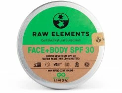 Raw Elements Face + Body SPF 30 Sunscreen Tin - 3 oz.