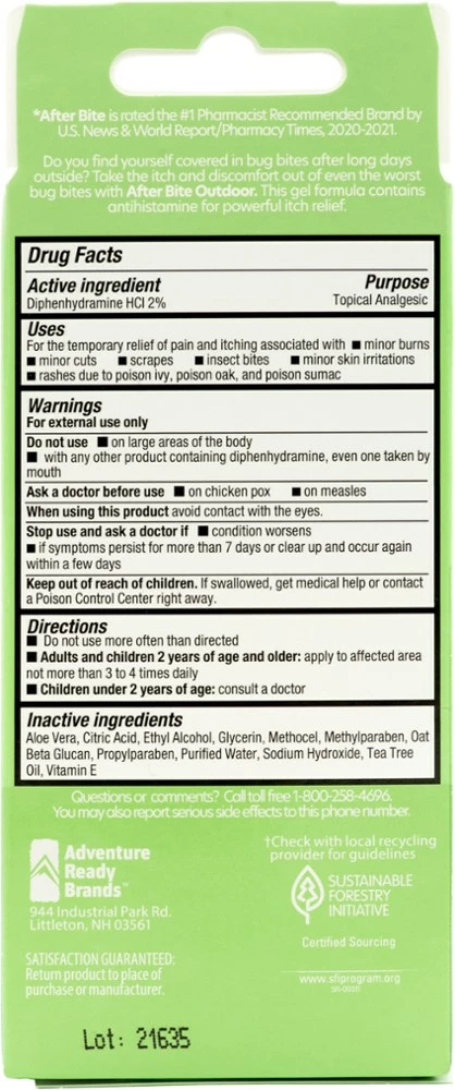 After Bite Outdoor Insect Bite Treatment 3 After Bite Outdoor Insect Bite Treatment - Image 3