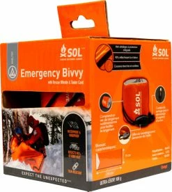 SOL Emergency Bivvy with Rescue Whistle and Tinder Cord -Cheap Health & Safety Store 546820e5 f319 47f8 93ce 7af0471fc748