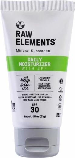 Raw Elements Daily Moisturizer SPF 30 Tube - 2 oz.