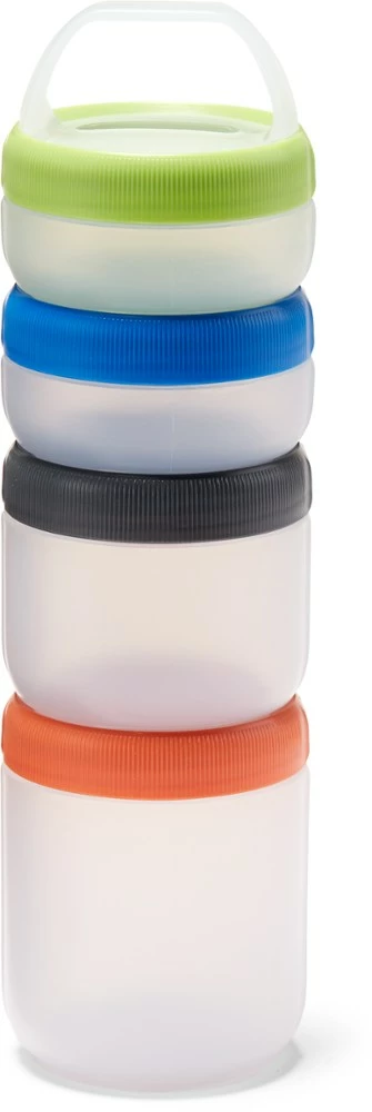 humangear Stax 4-Piece Interlocking Container Set - Medium 1 humangear Stax 4-Piece Interlocking Container Set - Medium