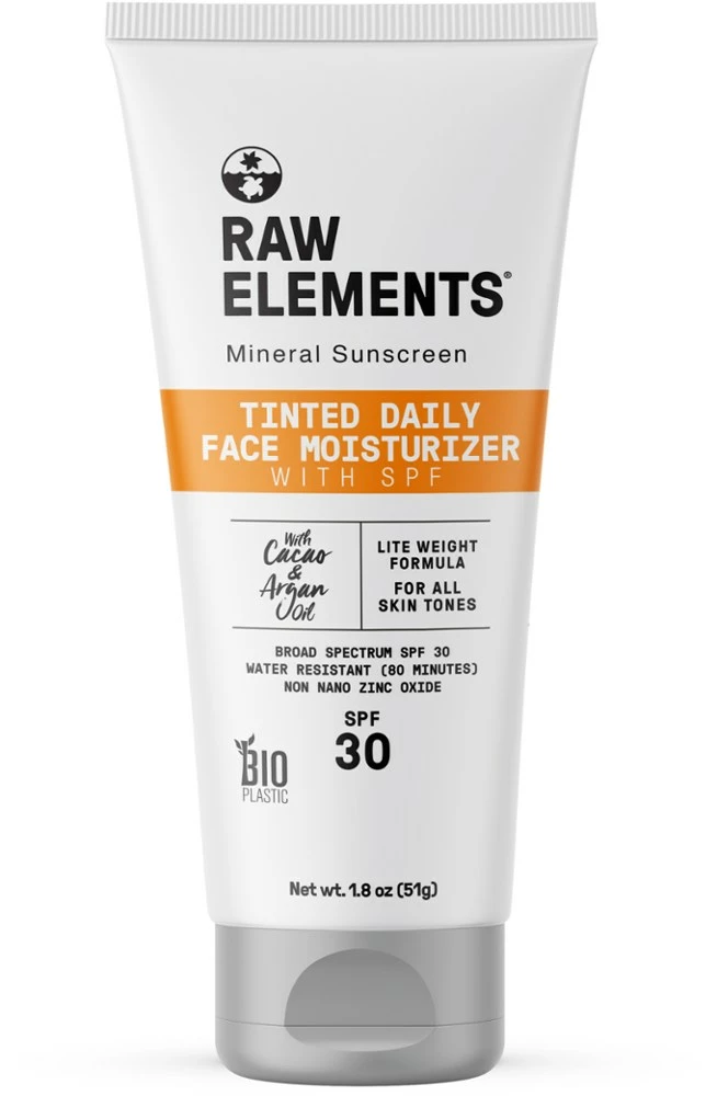 Raw Elements Tinted Daily Face Moisturizer SPF 30 Tube - 1.8 oz. 1 Raw Elements Tinted Daily Face Moisturizer SPF 30 Tube - 1.8 oz.