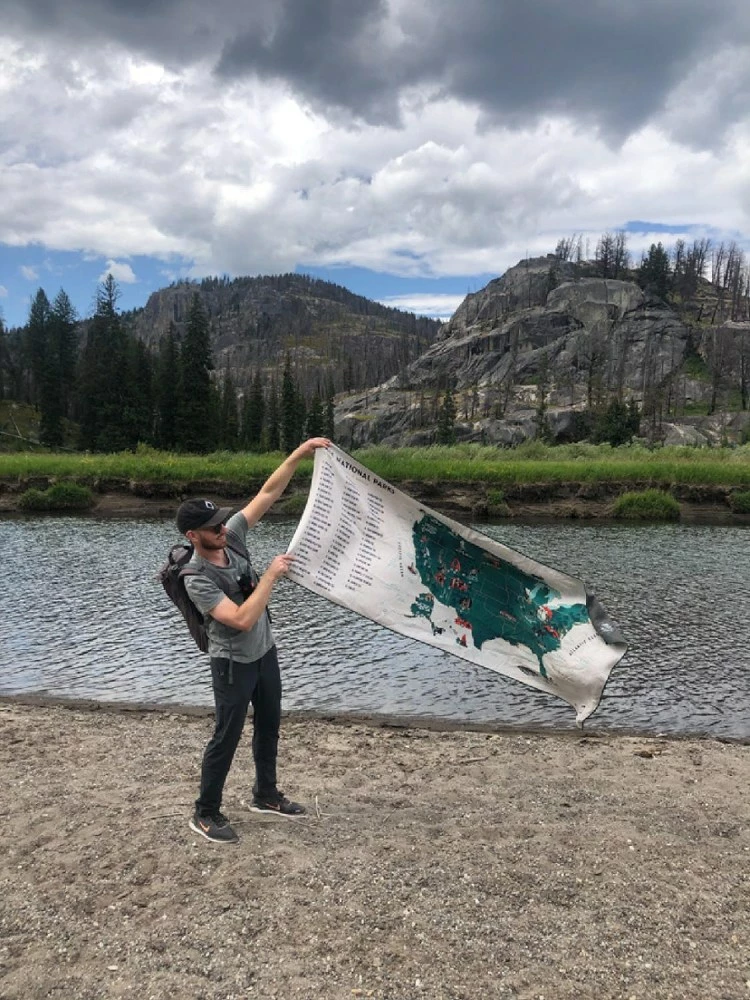 Nomadix National Parks Maps Original Towel 6 Nomadix National Parks Maps Original Towel - Image 6