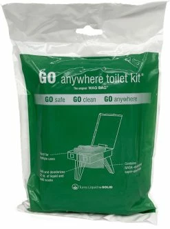 Cleanwaste GO Anywhere Toilet Kit Waste Bag