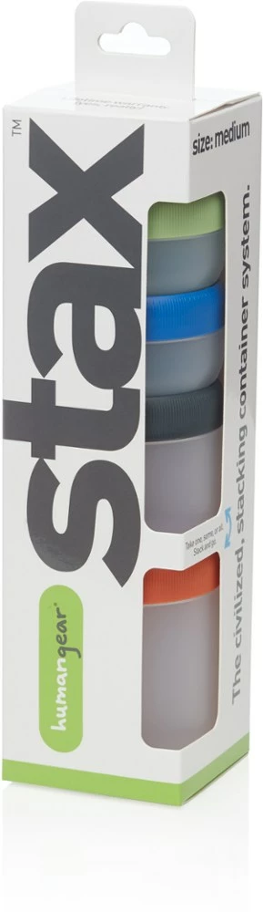 humangear Stax 4-Piece Interlocking Container Set - Medium 2 humangear Stax 4-Piece Interlocking Container Set - Medium - Image 2