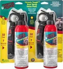 Counter Assault Bear Deterrent Spray with Holsters - Value Package of 2 -Cheap Health & Safety Store 94702041 3a15 427f 9aa7 078e6034e6d5