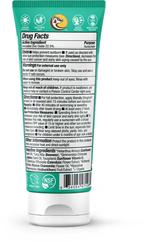 Badger SPF 40 Baby Mineral Sunscreen Cream - 2.9 fl. oz. 2 Badger SPF 40 Baby Mineral Sunscreen Cream - 2.9 fl. oz. - Image 2