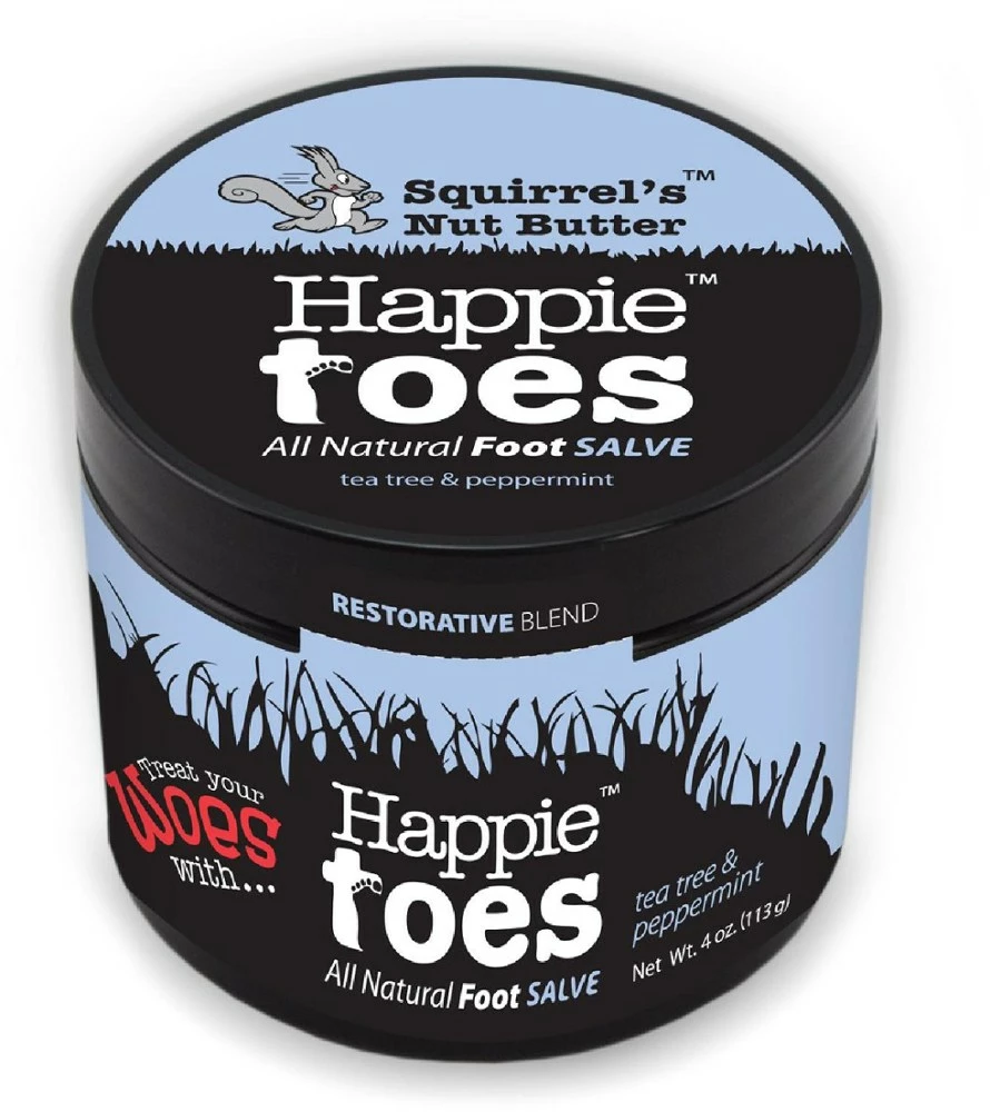 Squirrels Nut Butter Happie Toes Salve - 4 oz. 1 Squirrels Nut Butter Happie Toes Salve - 4 oz.
