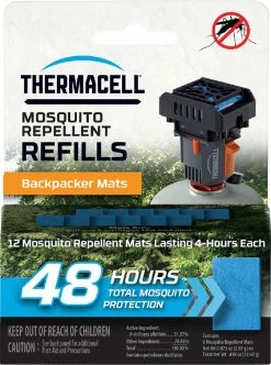 Thermacell Backpacker Mat-Only Refills - 48 hrs.
