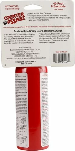Counter Assault Bear Deterrent Spray - 10.2 fl. oz. -Cheap Health & Safety Store bd37238f 66b1 405d b932 fd967e6cf7b2