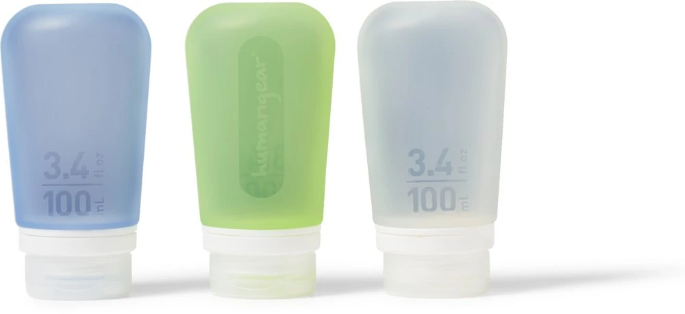 humangear GoToob+ Large Squeeze Bottle - 3.4 fl. oz. - Package of 3 1 humangear GoToob+ Large Squeeze Bottle - 3.4 fl. oz. - Package of 3