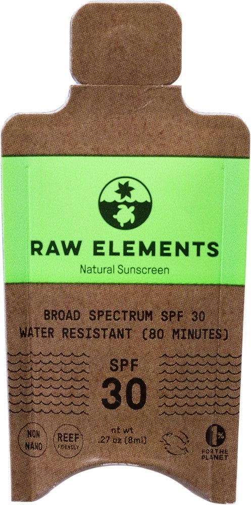 Raw Elements Natural Sunscreen SPF 30 - 0.16 fl. oz. 1 Raw Elements Natural Sunscreen SPF 30 - 0.16 fl. oz.