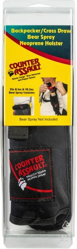 Counter Assault Backpacker / Cross Draw Neoprene Bear Spray Holster -Cheap Health & Safety Store ccef11e7 d55a 46df b680 d08d1a951ddf