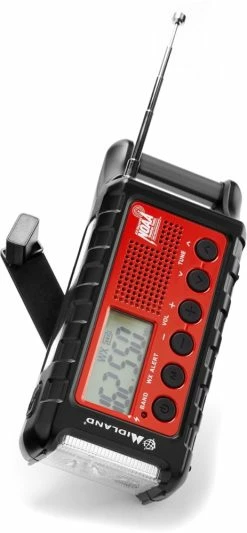 Midland ER310 E+READY Emergency Crank Weather Radio