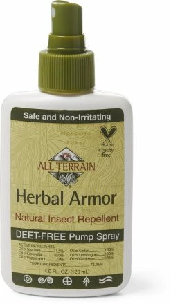 All Terrain Herbal Armor DEET-Free Natural Insect Repellent Pump Spray - 4 fl. oz.
