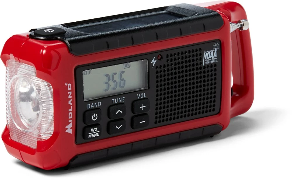 Midland ER210 E+READY Compact Emergency Crank WX Radio 1 Midland ER210 E+READY Compact Emergency Crank WX Radio