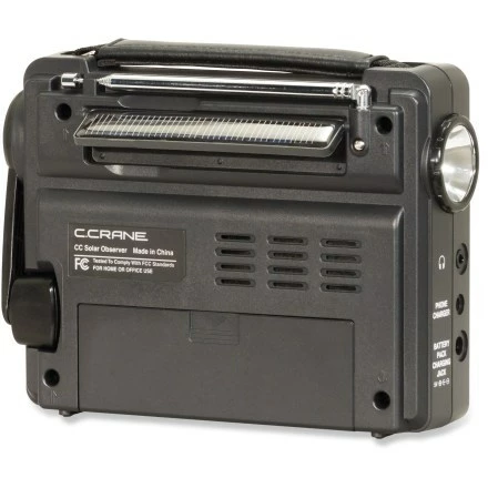 C Crane CC Solar Observer AM/FM/Weather Windup Emergency Radio 2 C Crane CC Solar Observer AM/FM/Weather Windup Emergency Radio - Image 2