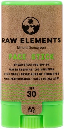 Raw Elements SPF 30 Sunscreen Face Stick - 0.5 oz.