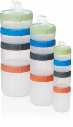 humangear Stax 4-Piece Interlocking Container Set - Small -Cheap Health & Safety Store f92f414f cc64 4742 b249 66ab9577414f