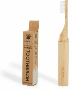 Alpine Provisions Plastic-Free Bamboo Toothbrush